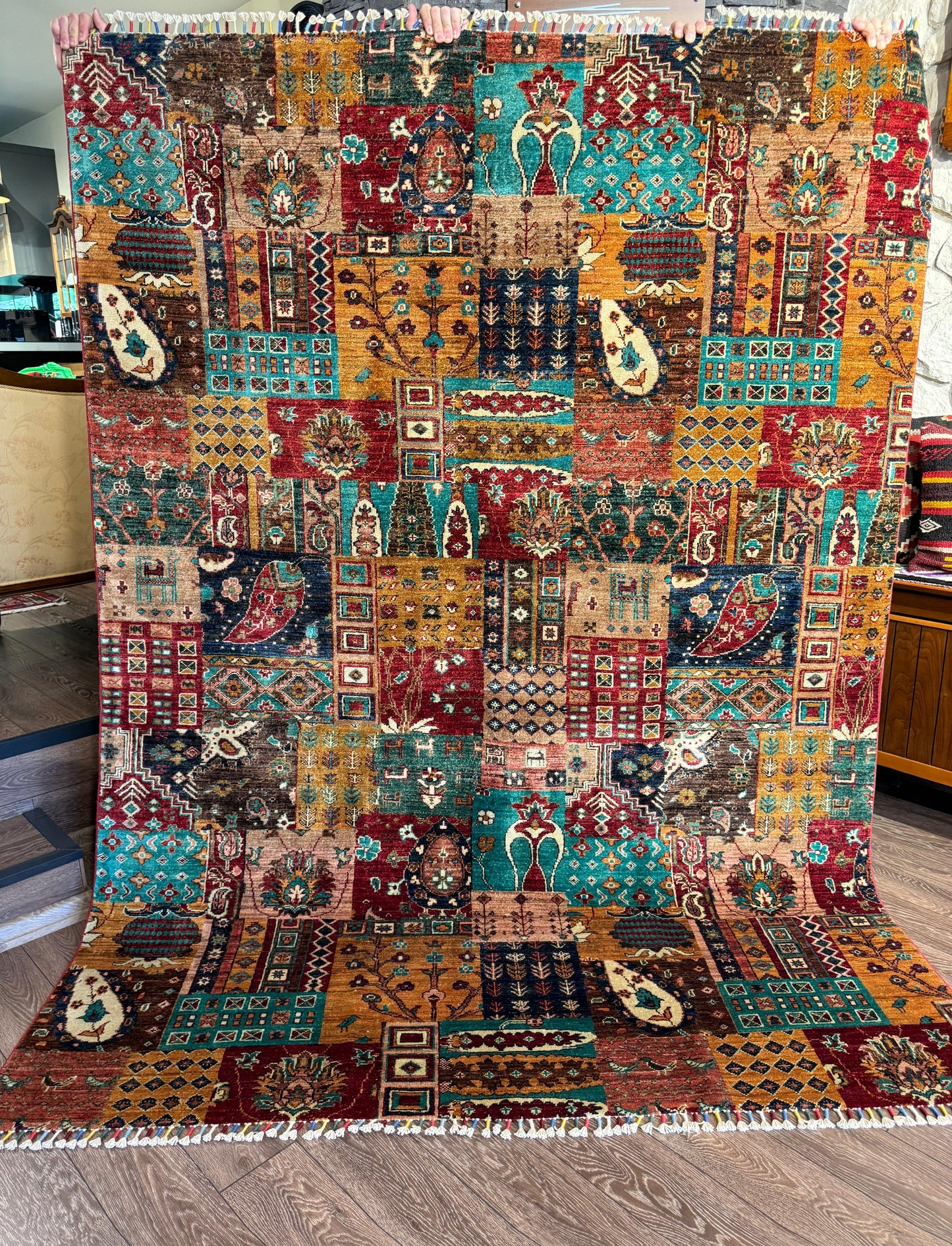 AFGHANISCHER KARRAT TEPPICH (einzigartige Handwerkskunst)