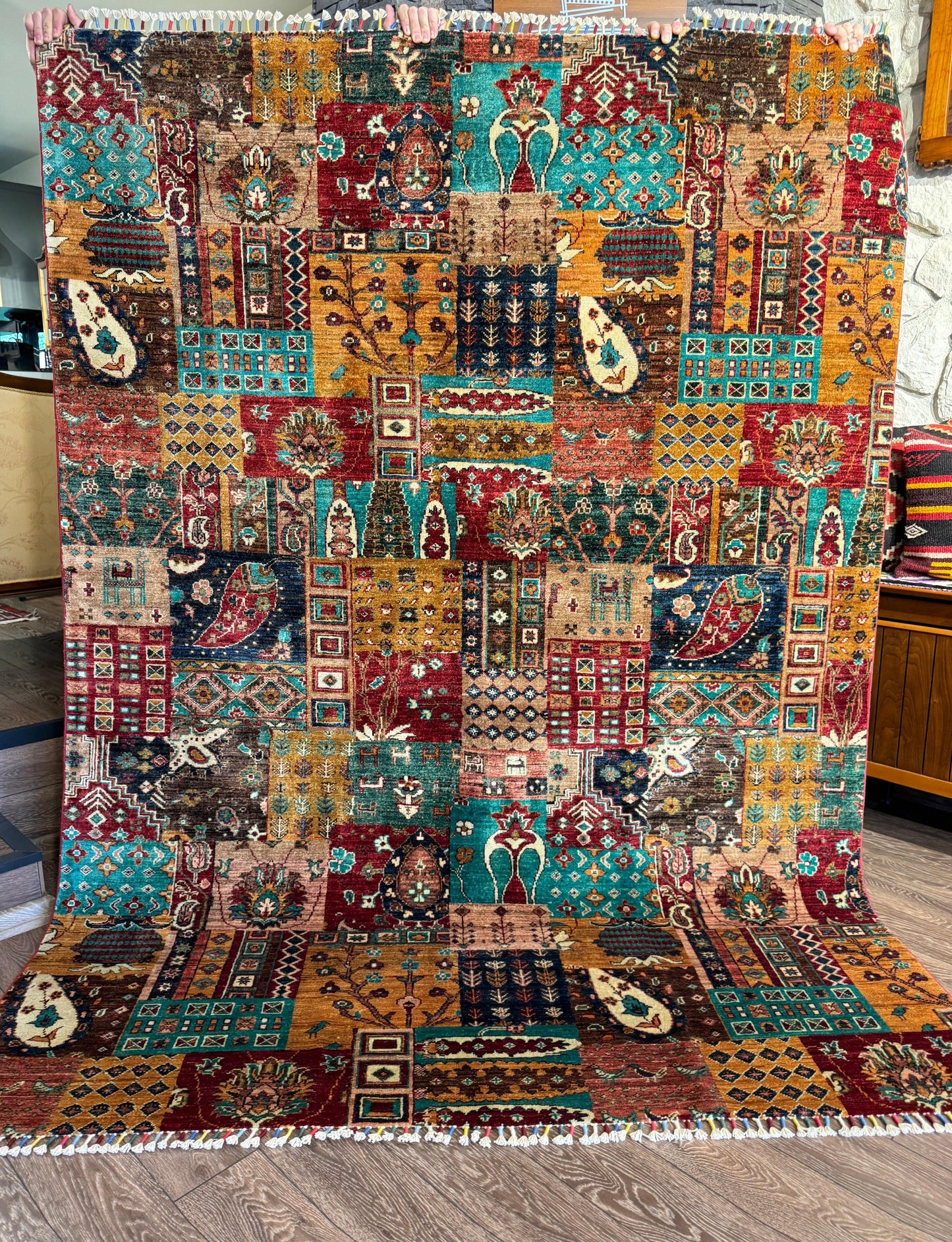 AFGHANISCHER KARRAT TEPPICH (einzigartige Handwerkskunst)